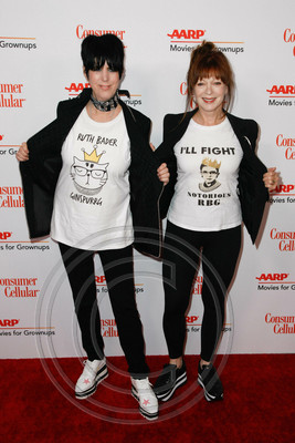 Diane Warren and Frances Fisher