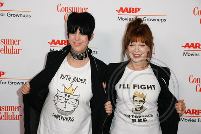 Diane Warren and Frances Fisher