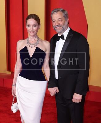 Leslie Mann and Judd Apatow